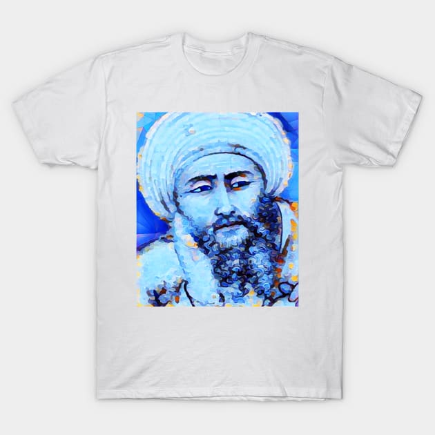 Averroes Portrait | Averroes Artwork | Averroes Painting 14 T-Shirt by JustLit